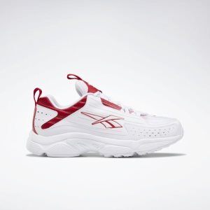 Adidasy Damskie Reebok DMX Series 2K Białe/Czerwone/Białe PL 76THFWR